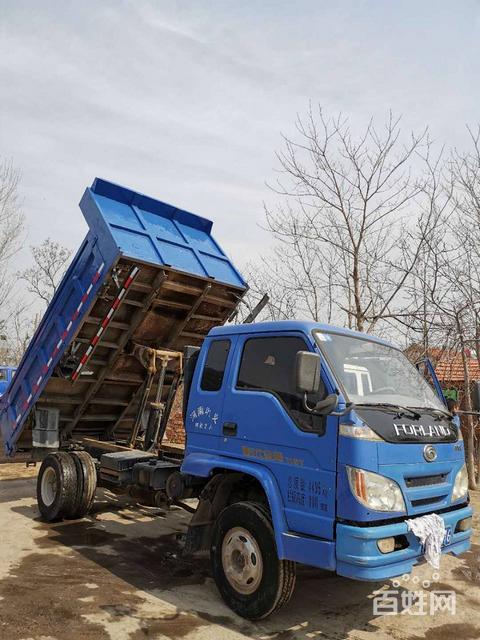 14年时代金刚 自卸车 国4蓝牌718