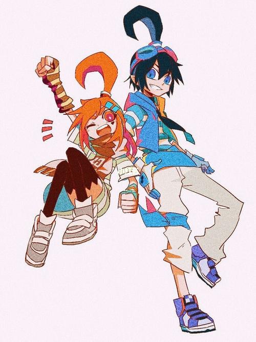 呆毛姐弟_凹凸世界呆毛姐弟_素材_素材其他