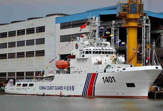 中国重型海警船10天形成战斗力 赴南海练兵