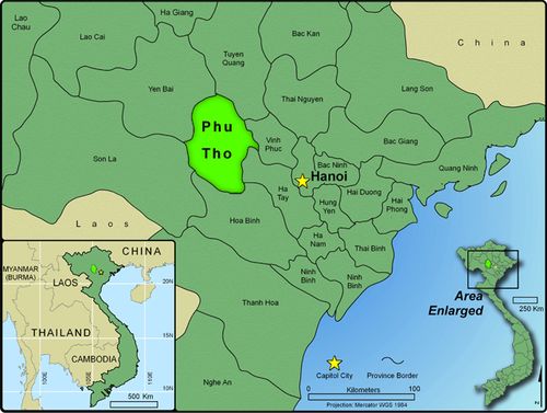 富寿省(phu tho)位于越南首都河内以北约100公里处,该省已拿出35,000