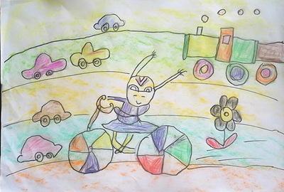 我长大了儿童绘画