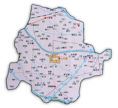 大许寨镇位于太康县西南部,政府所夺距县城9公里,辖区面积75.