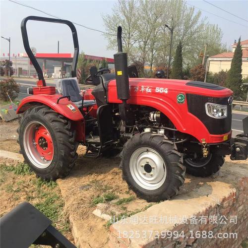 50马力东方红动力拖拉机四区四轮拖拉机水旱田两用旋耕犁地机