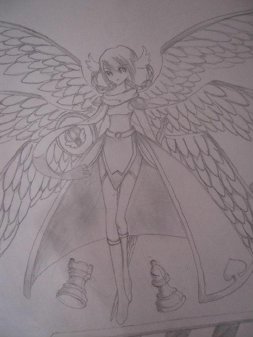 [我是小小编]圣战天使大变身:拟人化x象棋魔女(原创画