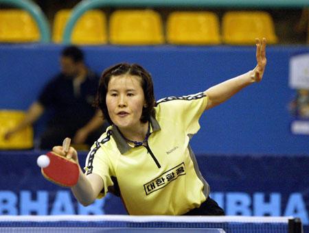 2004年奥运会女双亚军,世乒赛女团第四名,国际乒联巡回赛埃及站女