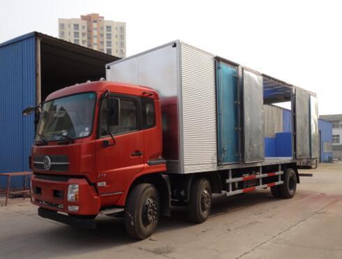 东风厢式货车-2016新款国四东风天锦8米6厢式货车新车价格