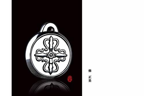 叶遂群玉雕|陨石作品赏析:十字金刚杵