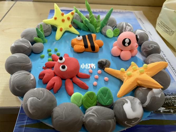 手工粘土场景作品_粘土_手工制作_超轻粘土_兴趣爱好