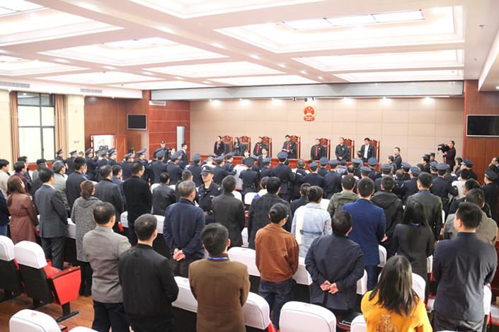 随县首例涉黑案宣判 最高获刑十九年