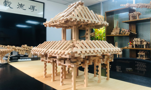 巧林:从简单的榫卯积木来感受中国古代建筑的技艺精髓