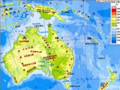 大洋洲主要区域