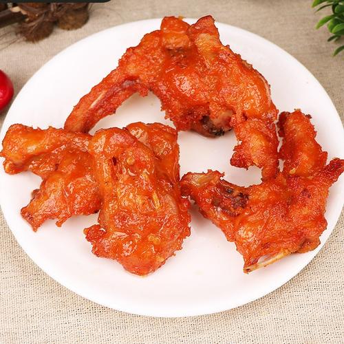 尽美秘制鸡叉骨连心脆 奥尔良味鸡锁骨 冷冻半成品油炸带骨鸡叉骨