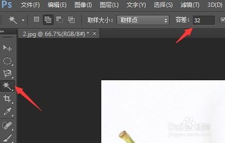 ps中用魔棒工具进行抠图