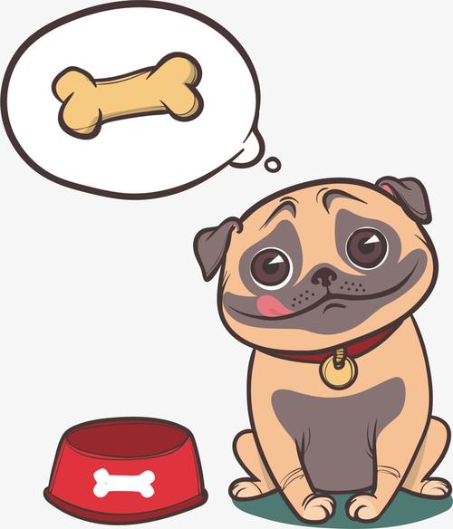 关键词 : 卡通,商务,手绘,创意,多彩,小狗,可爱,骨头