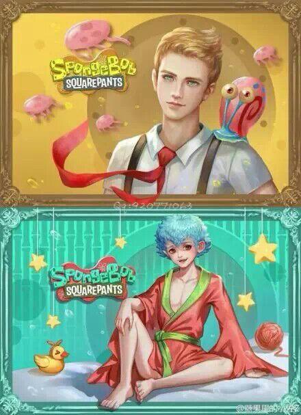 动漫.拟人.海绵宝宝.小蜗