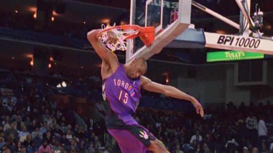 精彩回顾:卡特扣篮,原地360度大风车,胯下换手个个都经典!