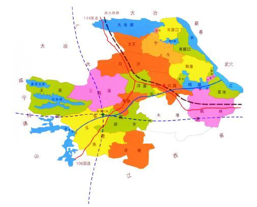 阳新县的行政区划