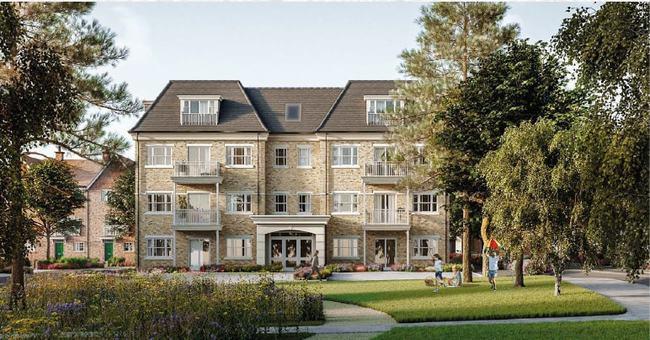 公寓项目的外观是以欧洲贵族庄园式的设计为主,让住户不仅可以享受到