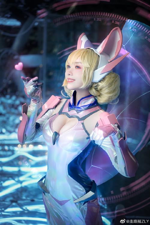 【cos正片】王者荣耀妲己时之彼端cos,超美还原惊艳可爱 cn走路摇