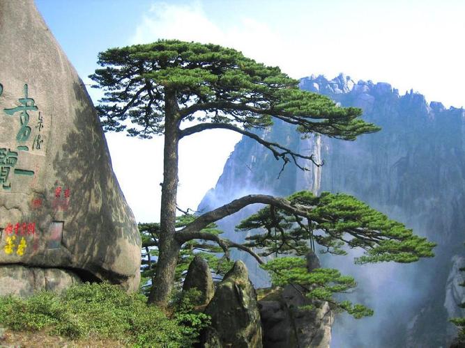 黄山四绝