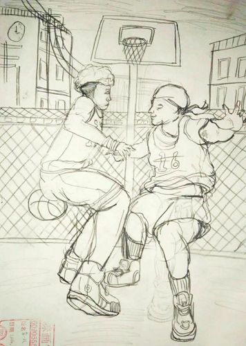 灌篮高手vs速写高手