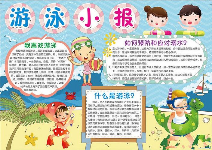 游泳手抄报图片大全