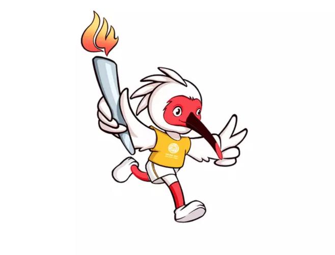 第十四届运动会吉祥物—朱鹮"朱朱"