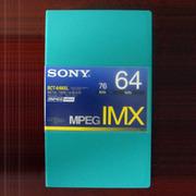 正品索尼bct-64mxl mpeg-imx磁带摄像带专业广播级数字录像带