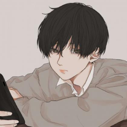 最帅的动漫男生头像,干净帅气手绘风美男子-动漫头像