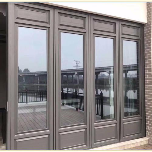 商丘中式断桥门窗价格 老式门窗铝型材 冠墅中式门窗全国批发