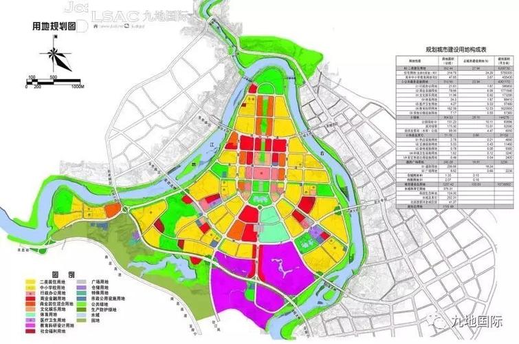 【九地作品分享】广西百色龙景新区城市水系规划