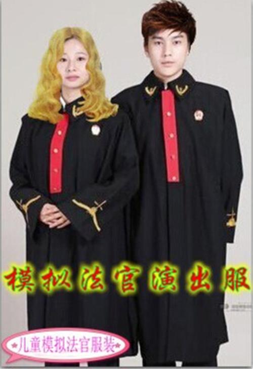 模拟法庭全套服装及道具大量现货法袍法服工作服律师袍律师服