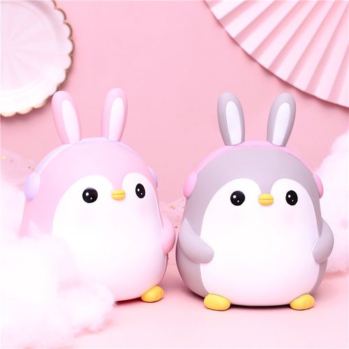 企鹅存钱罐储蓄罐卡通个性可爱防摔儿童零钱罐摆件创意生日小礼品