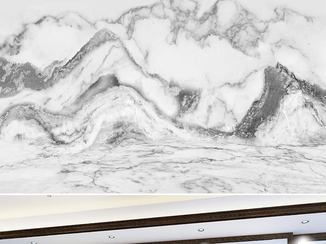 新中式大理石纹水墨石纹大理石纹石材背景墙