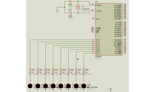 使用单片机控制led流水灯的设计资料合集