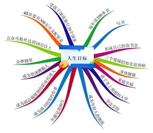 运用思维导图理清人生目标