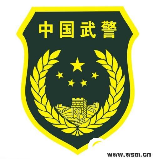 中国武警警徽