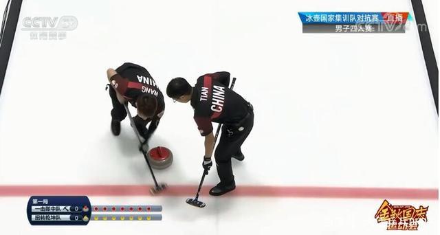 国庆冰雪乐:许静韬比赛瞬间,一起来认识一下这位中国冰壶男模队