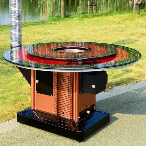 烤火炉子暖炉家用烧柴冬季农村煤炭取暖炉