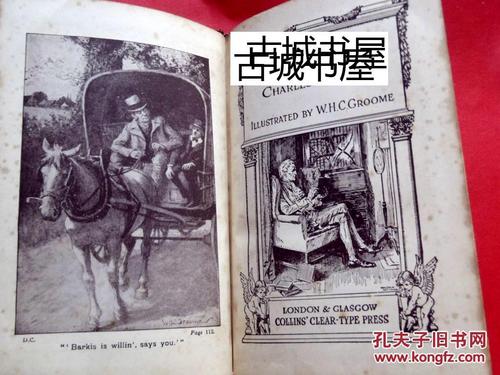 狄更斯名著 《大卫·科波菲尔 》 groome彩色插图版