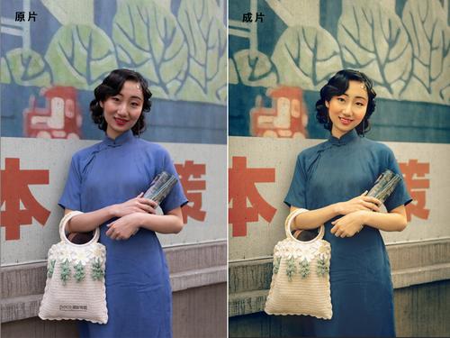 如何才能让照片更具有老式画报的年代复古感?