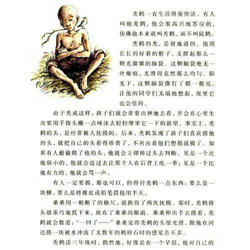 《草房子》读后感——秃鹤