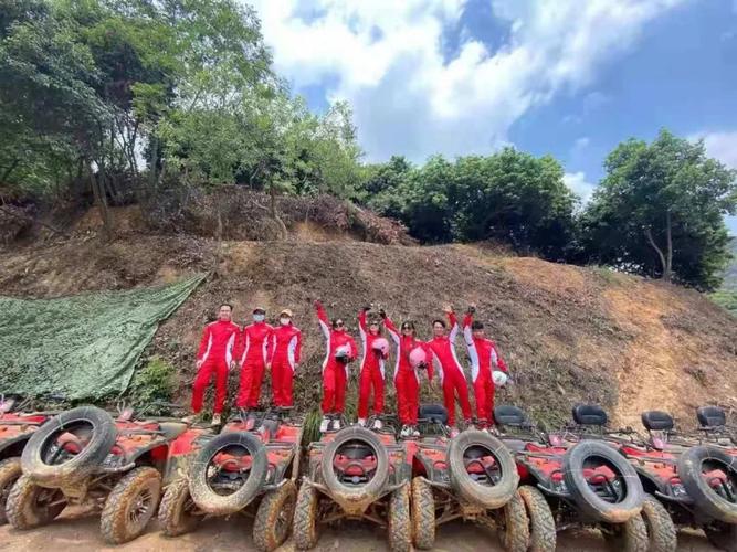 东莞大岭山飞野丛林俱乐部128元起感受速度与呼啸的风声越野山地赛车