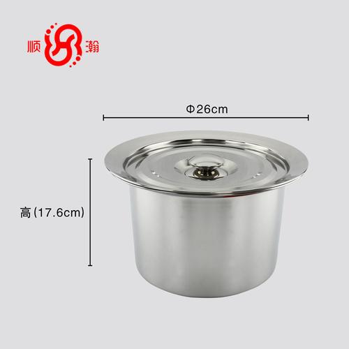 【厂家直销】不锈钢直型油鼓 油盆 料理盆 加厚多规格油鼓