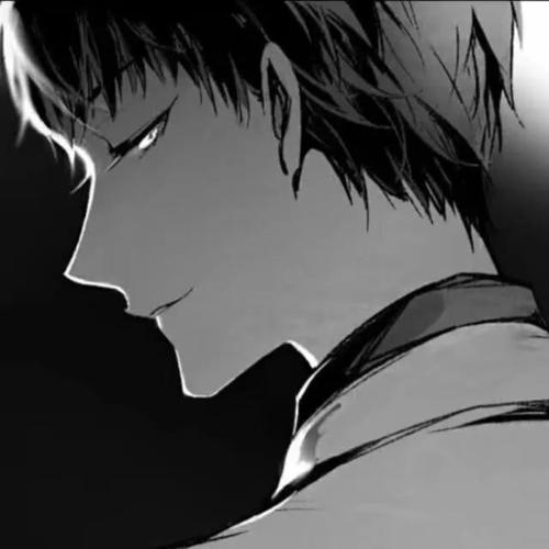 丧系男头|暗黑系伤感黑白动漫男生头像