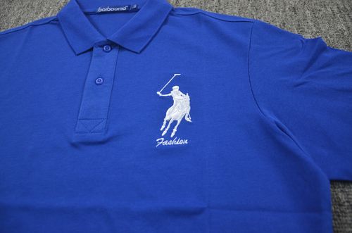 【小白家高品质】夏季男士纯棉短袖polo衫马标保罗衫t恤大码宽松