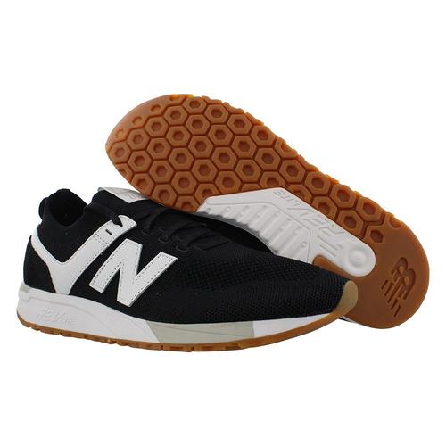 时尚美国直邮newbalance新百伦经典男运动鞋黑色舒适透气休闲鞋