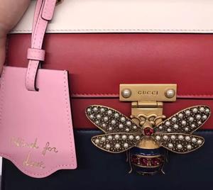 英国正品代购 gucci古驰 限量版皇后玛格丽特蜜蜂女包 手提包手袋
