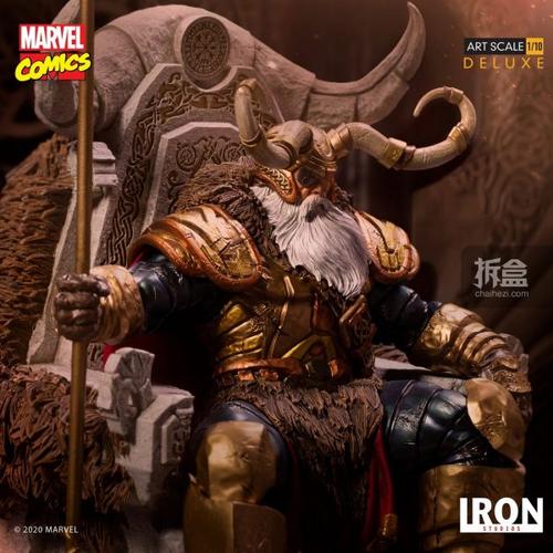 ironstudios漫威漫画阿斯加德众神之王奥丁odin110雕像