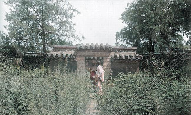 山东邹城市1907年的邹县孟庙孟母故宅敕褒节孝碑